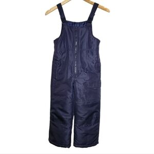 London Fog navy snow bibs